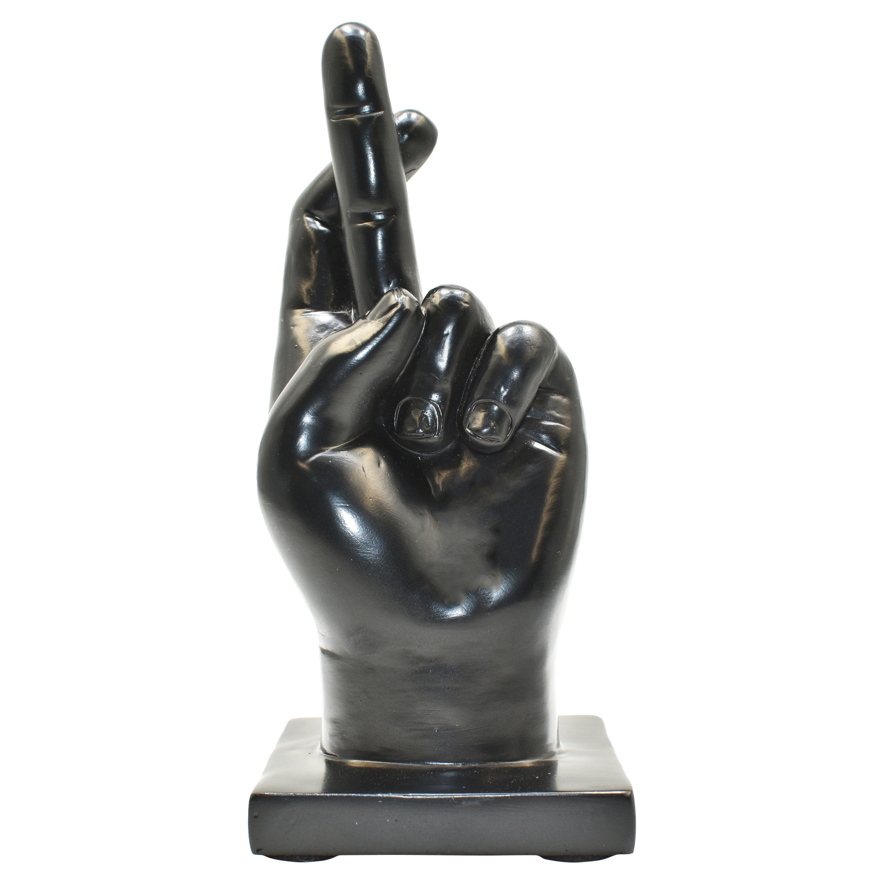 Adam & Friends Fingers Crossed Sculpture